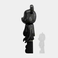 Aero Bear 135cm Black Resin Indoor Sculpture