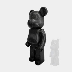 Aero Bear 135cm Black Resin Indoor Sculpture