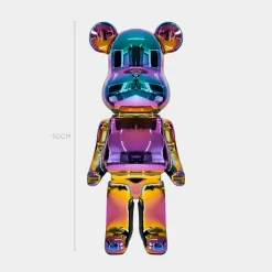 Aero Bear 50cm Dynamic Colour Resin Indoor Sculpture