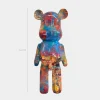 Aero Bear Colourburst 50cm Resin Indoor Sculpture