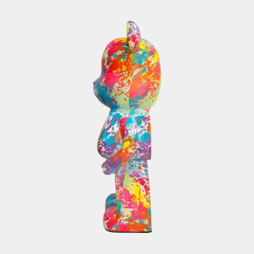 Aero Bear Frenzy 50cm Resin Indoor Sculpture