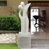 Affection Contemporary Stone Garden Sculpture