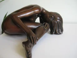 Alessandra Figurine Bronze Indoor Sculpture