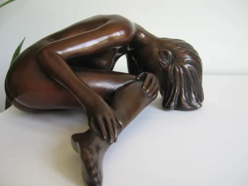 Alessandra Figurine Bronze Indoor Sculpture
