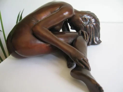 Alessandra Figurine Bronze Indoor Sculpture