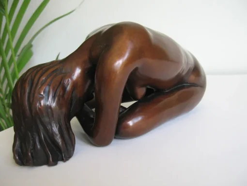 Alessandra Figurine Bronze Indoor Sculpture
