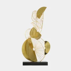 Arc Aeon 93cm Gold Metal Indoor Sculpture