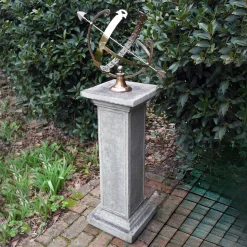Athenian Armillary Stone Garden Sundial