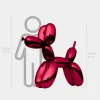 Balloon Dog 130cm Red Fibreglass Indoor Sculpture