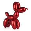 Balloon Dog 62cm Red Resin Indoor Sculpture