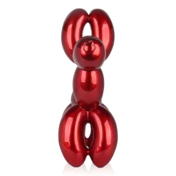 Balloon Dog 62cm Red Resin Indoor Sculpture