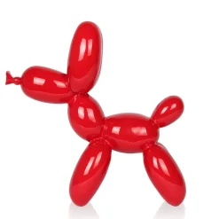 Balloon Dog 27cm Rosso Red Resin Indoor Sculpture