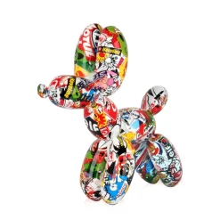 Balloon Dog 27cm Street Art Resin Indoor Sculpture