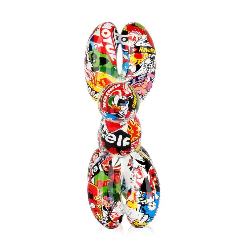 Balloon Dog 27cm Street Art Resin Indoor Sculpture