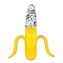 Banana Burst 35cm Yellow Resin Indoor Sculpture