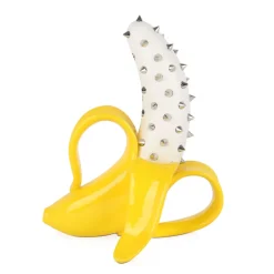 Banana Burst 35cm Yellow Stud Resin Indoor Sculpture