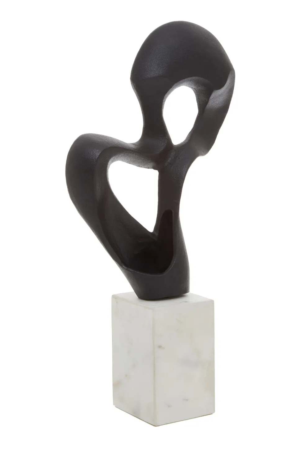 Black Mirage 52cm Metal Indoor Sculpture