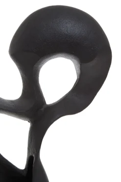 Black Mirage 52cm Metal Indoor Sculpture