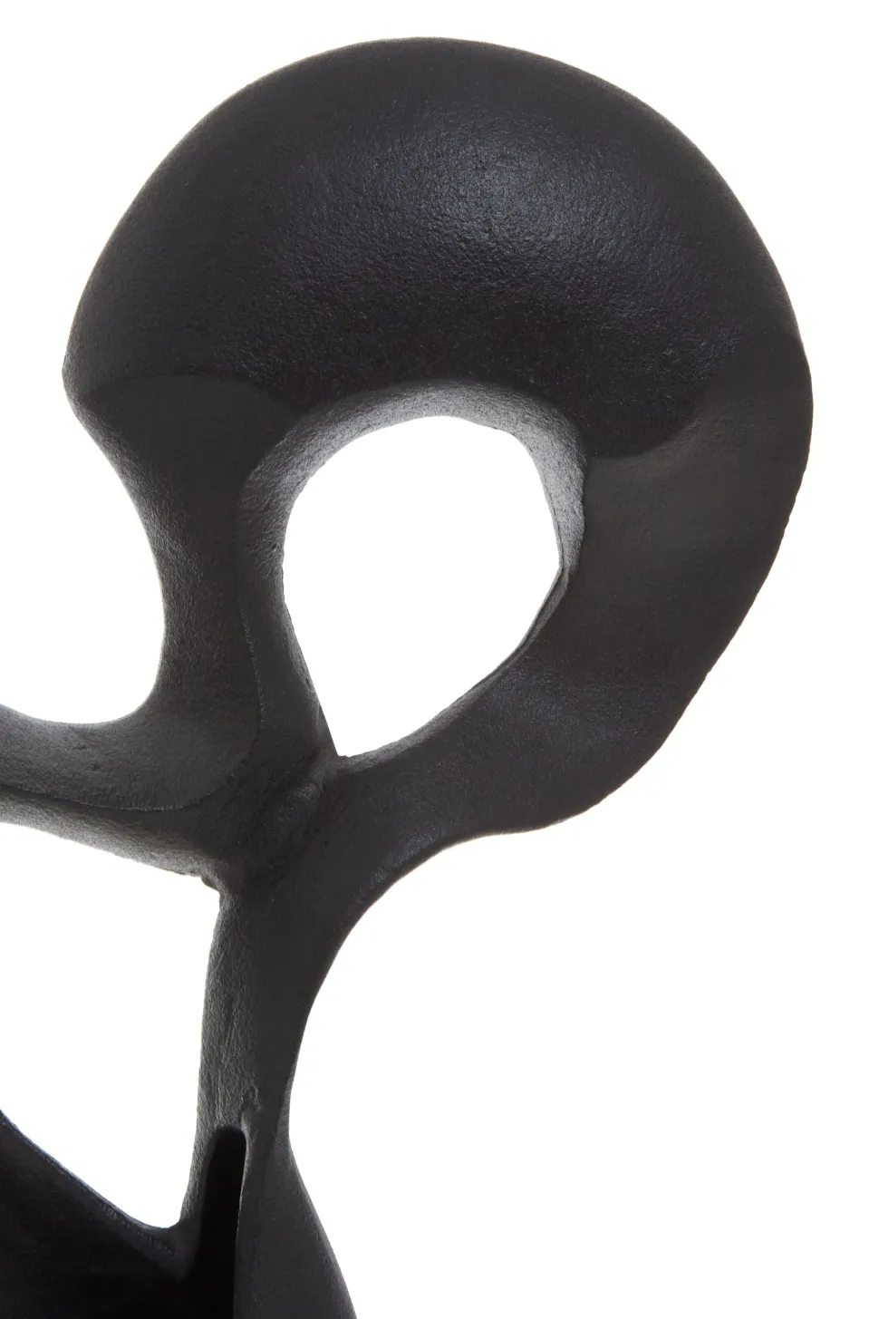 Black Mirage 52cm Metal Indoor Sculpture