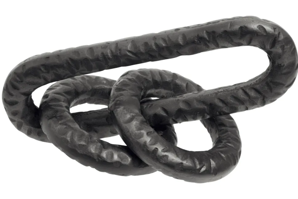 Boundless Links 5cm Grey Metal Indoor Sculpture