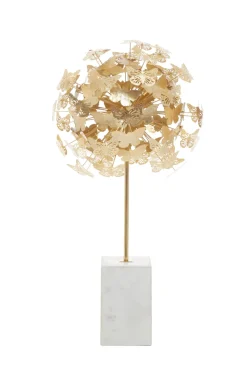 Butterfly Mirage 64cm Gold Metal Indoor Sculpture