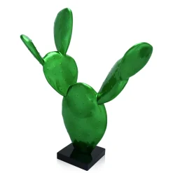 Cactus Bloom 61cm Green Resin Indoor Sculpture