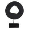 Carbon Halo 53cm Black Wood Indoor Sculpture