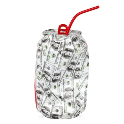 Cash Can 39cm Pop Art Resin Indoor Sculpture