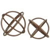 Celestium Orbs 40cm Metal Indoor Sculptures