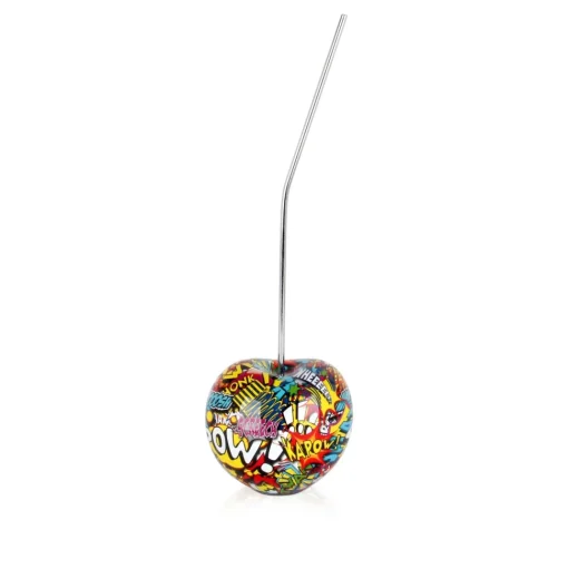 Cherry Pop 44cm Comic Art Resin Indoor Sculpture