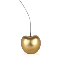 Cherry Pop 54cm Gold Resin Indoor Sculpture