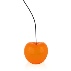 Cherry Pop 54cm Orange Resin Indoor Sculpture