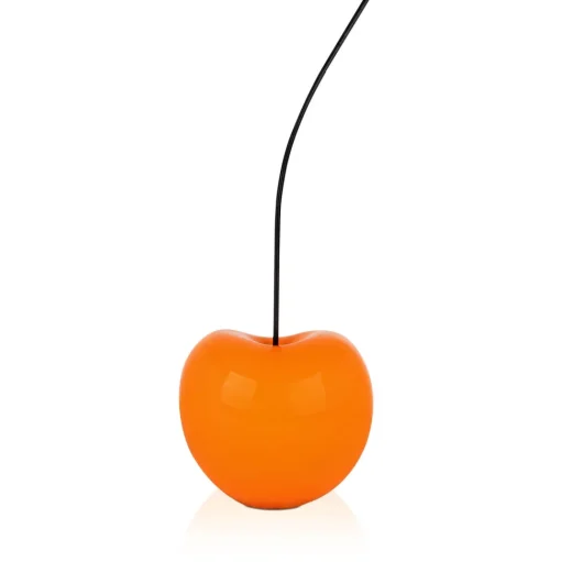 Cherry Pop 54cm Orange Resin Indoor Sculpture