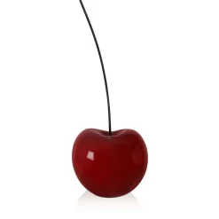 Cherry Pop 54cm Red Resin Indoor Sculpture