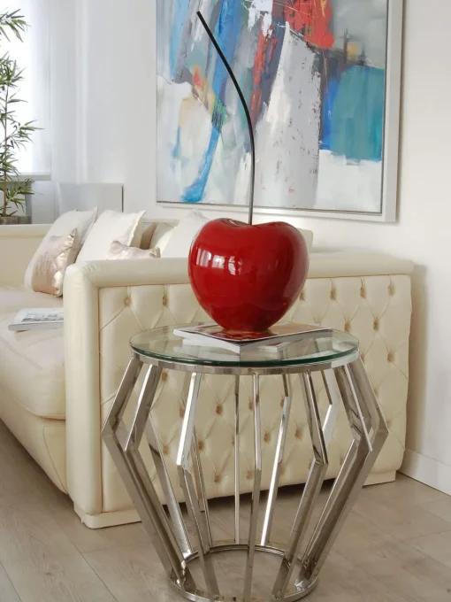 Cherry Pop 66cm Red Resin Indoor Sculpture