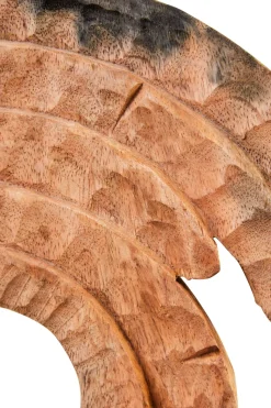 Circular Dance 48cm Wood Indoor Sculpture