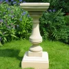Classic Square 73cm Stone Sundial Pedestal