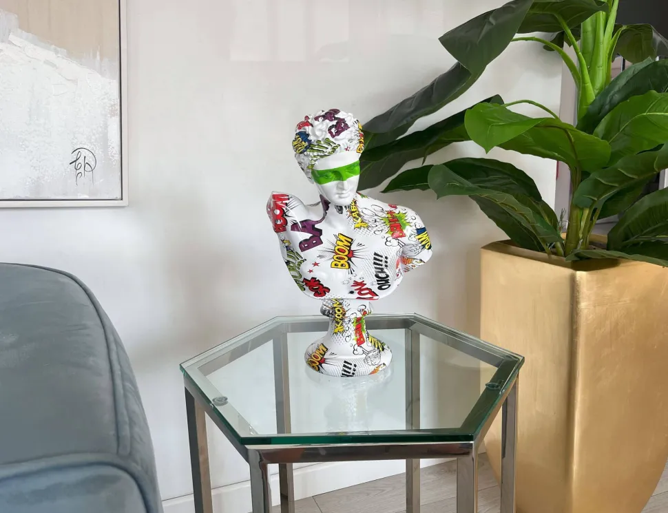 Comic Titan 35cm Pop Art Resin Indoor Sculpture