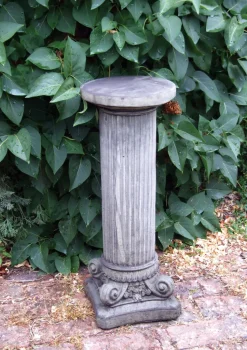 Corinthian Column Stone Garden Pedestal