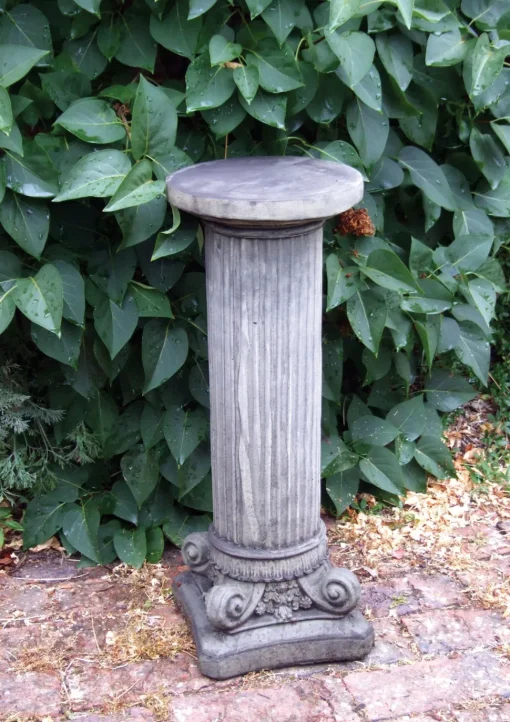 Corinthian Column Stone Garden Pedestal