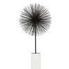 Cosmic Pulse 64cm Black Metal Indoor Sculpture