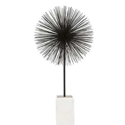 Cosmic Pulse 64cm Black Metal Indoor Sculpture