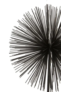 Cosmic Pulse 64cm Black Metal Indoor Sculpture