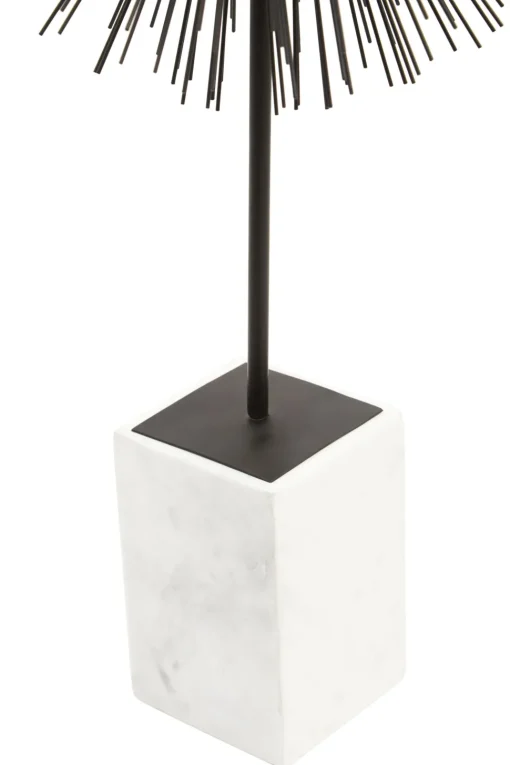 Cosmic Pulse 64cm Black Metal Indoor Sculpture