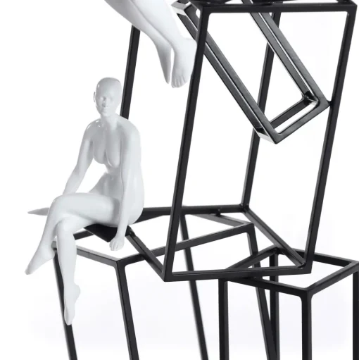 Creative Thinker 47cm Metal Indoor Sculpture