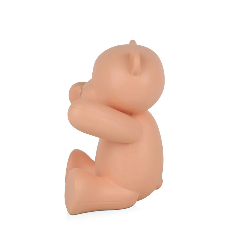 Dream Bear 22cm Pink Resin Indoor Sculpture