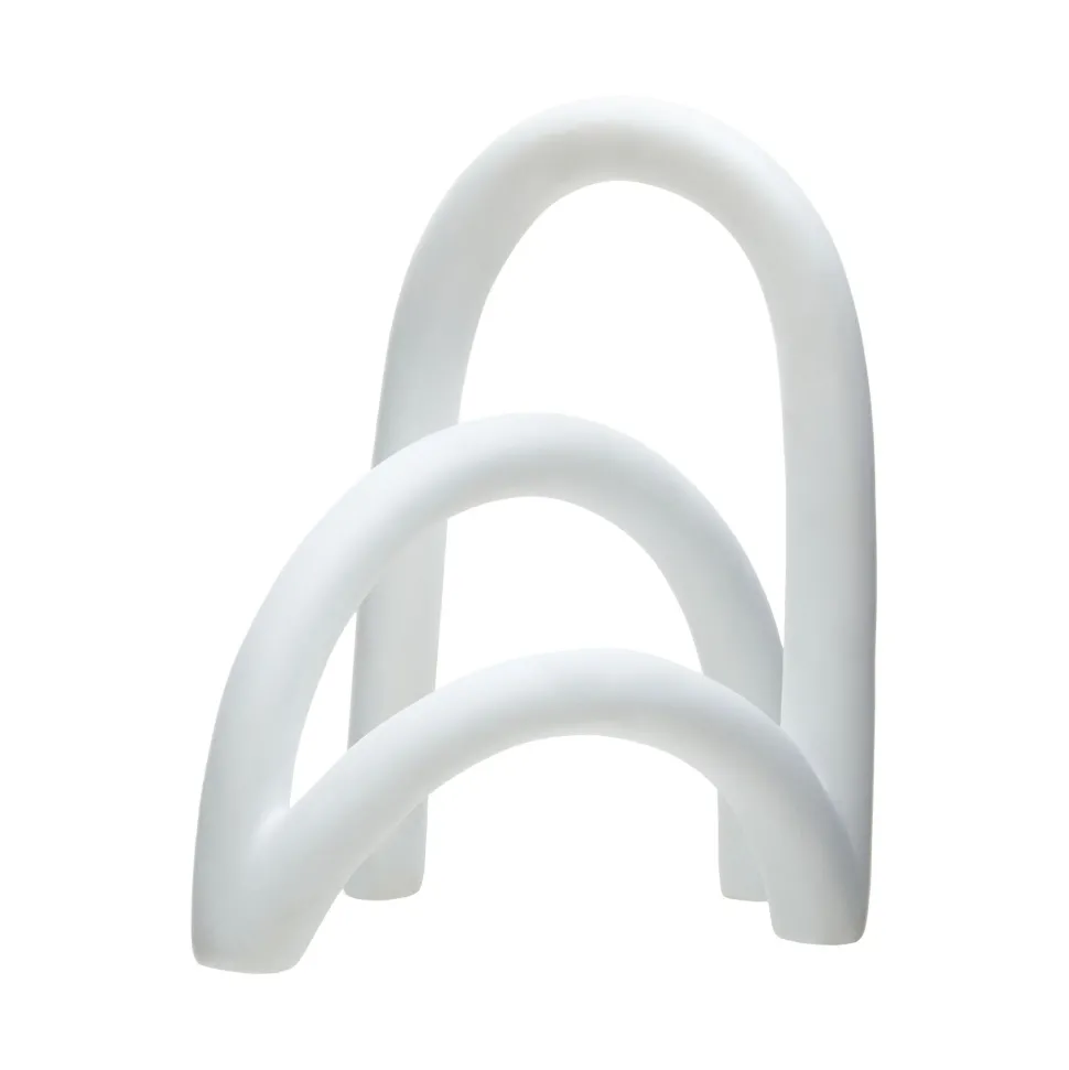 Eternal Arches 22cm White Resin Indoor Sculpture