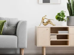 Eternal Grace 21cm Gold Resin Indoor Sculpture