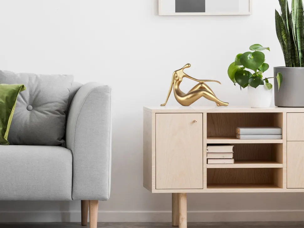 Eternal Grace 21cm Gold Resin Indoor Sculpture