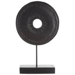 Eternal Loop 44cm Black Wood Indoor Sculpture